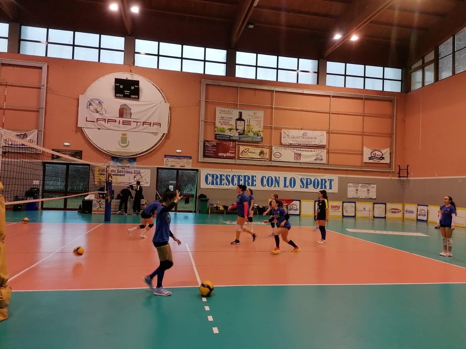 Vittoria casalinga per le bizantine della Pallavolo Rossano: battuta Sozzi Reggio