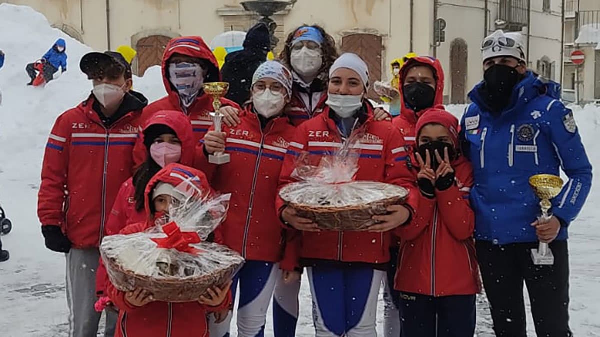 Sci di fondo, gli atleti del FISI Calabro Lucano campioni nel Criterium Appenninico
