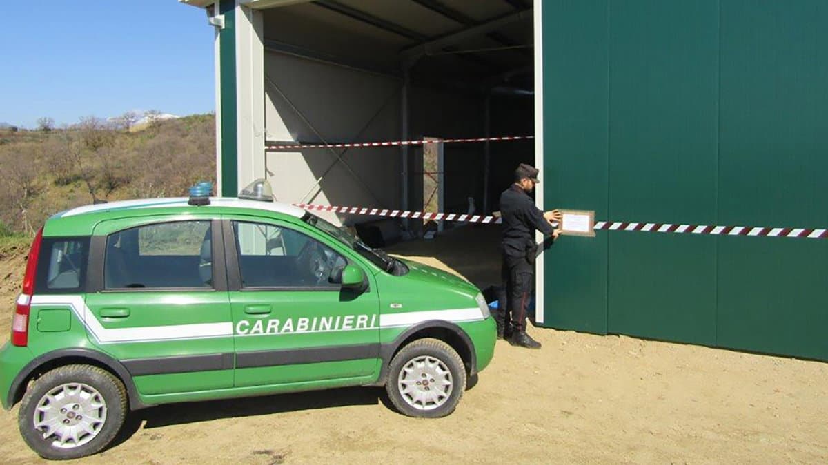 Mongrassano, posto sotto sequestro un capannone abusivo