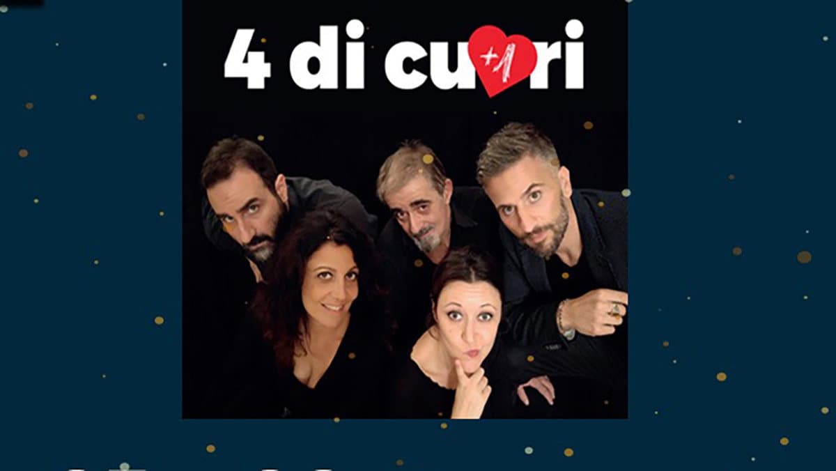 Co-Ro, sabato 26 al Teatro Paolella e domenica 27 al Teatro Valente andrà in scena "4 di cuori (+1)"