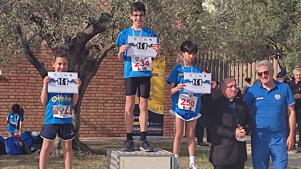 La CorriCastrovillari conquista l'intero podio a Crotone