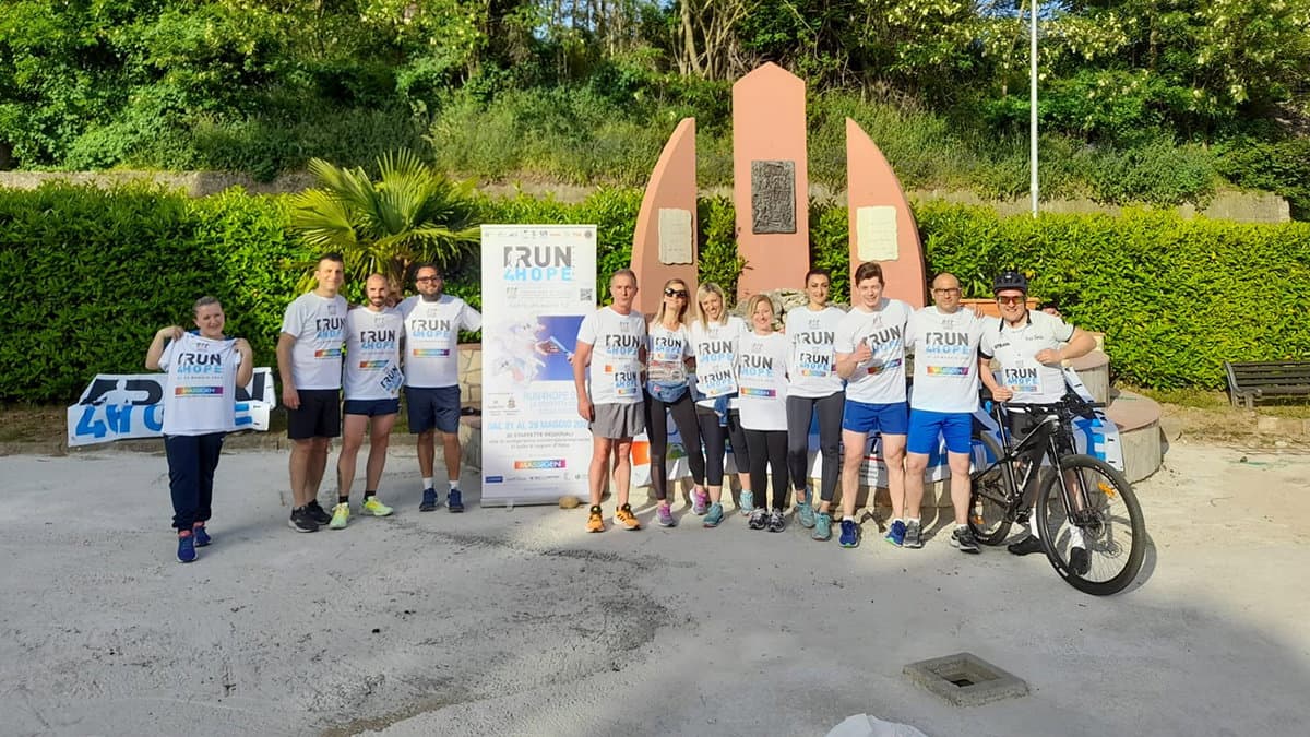 La Run4Hope arriva a Piano Lago, la prossima tappa sarà Polo oncologico “Ciaccio” di Catanzaro