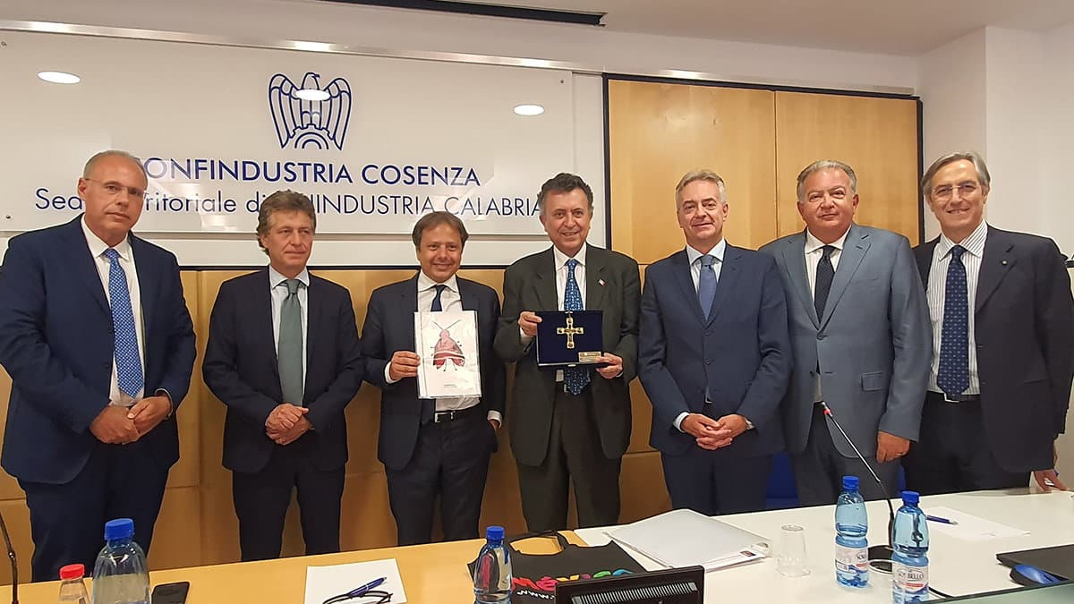Si è concluso l'incontro tra l'ambasciatore del Messico e Confindustria Cosenza