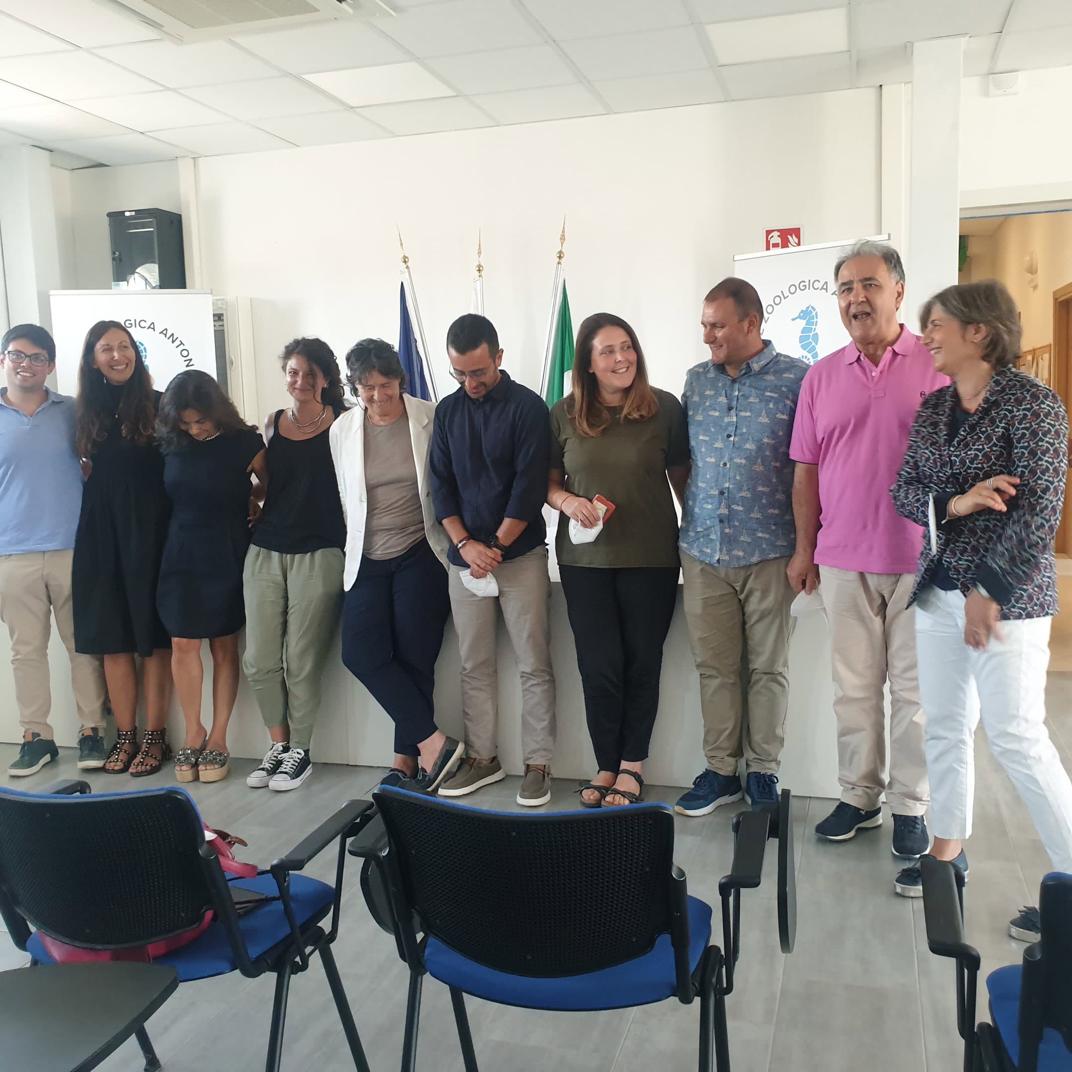 Amendolara, la vice presidente della Regione Toscana in visita alla Stazione zoologica Anthon Dohrn