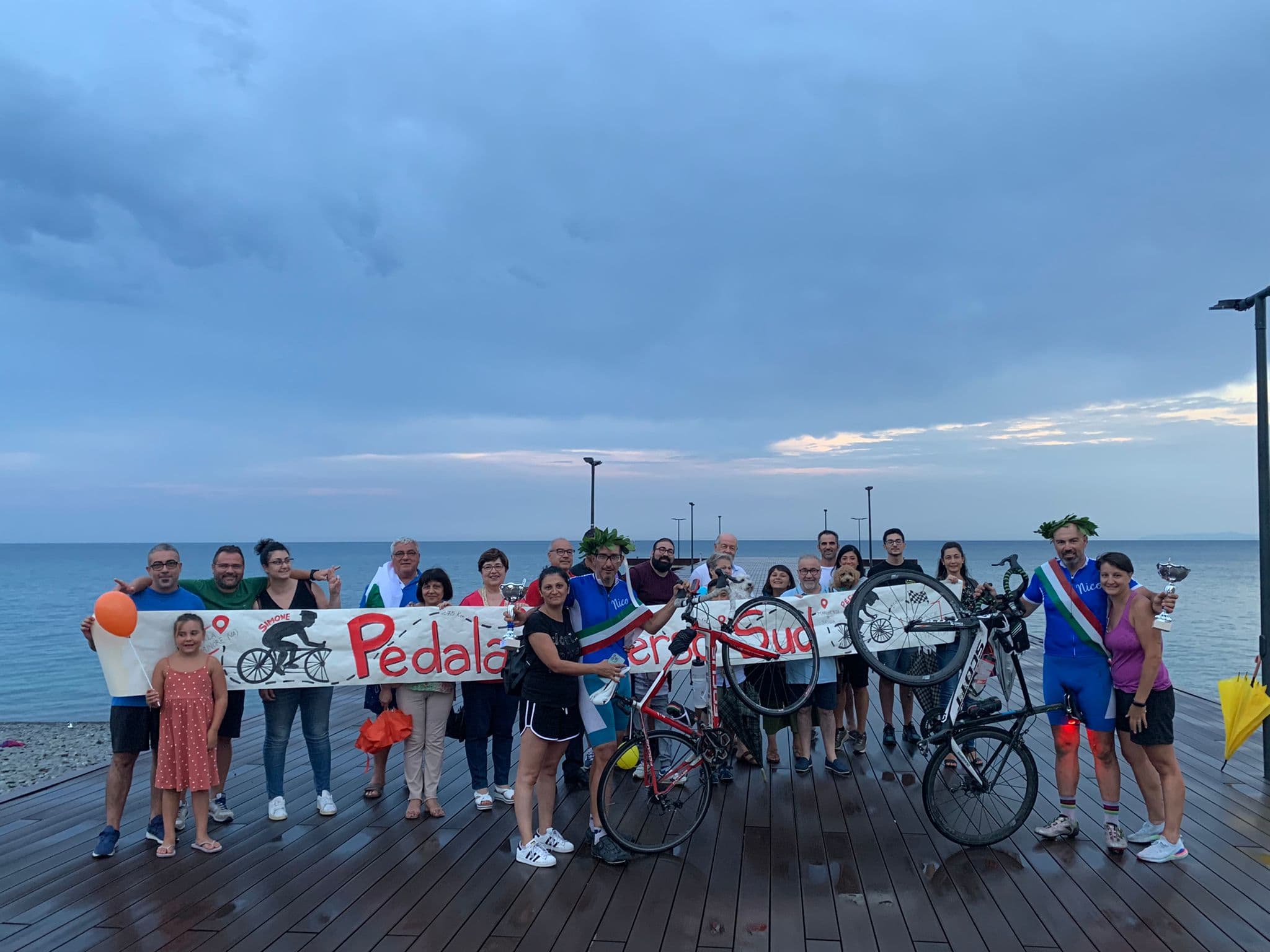 Trebisacce, 1100 chilometri in bici in cinque giorni per celebrare l'amore per la propria terra nativa