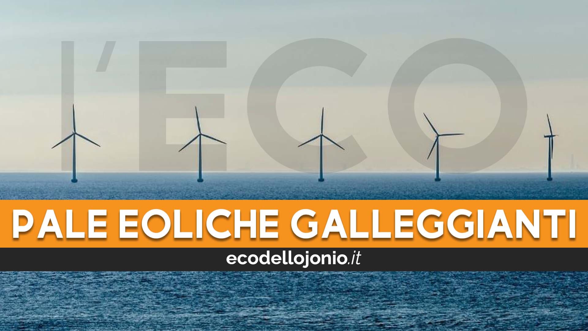 Un gigantesco parco eolico nel bacino del golfo di Corigliano? È più che una idea suggestiva