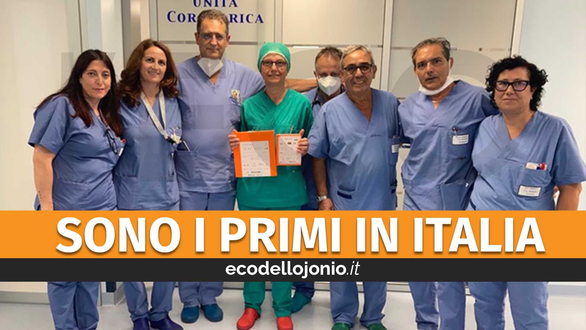 Impiantato al "Giannettasio" il defibrillatore più longevo al mondo: è la prima volta in Italia