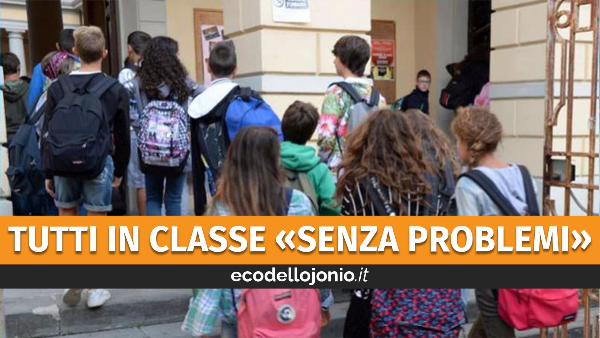 Co-Ro, scuole nel caos? Non è vero niente. «Tutti i plessi sono pronti per l'inizio dell'anno scolastico»