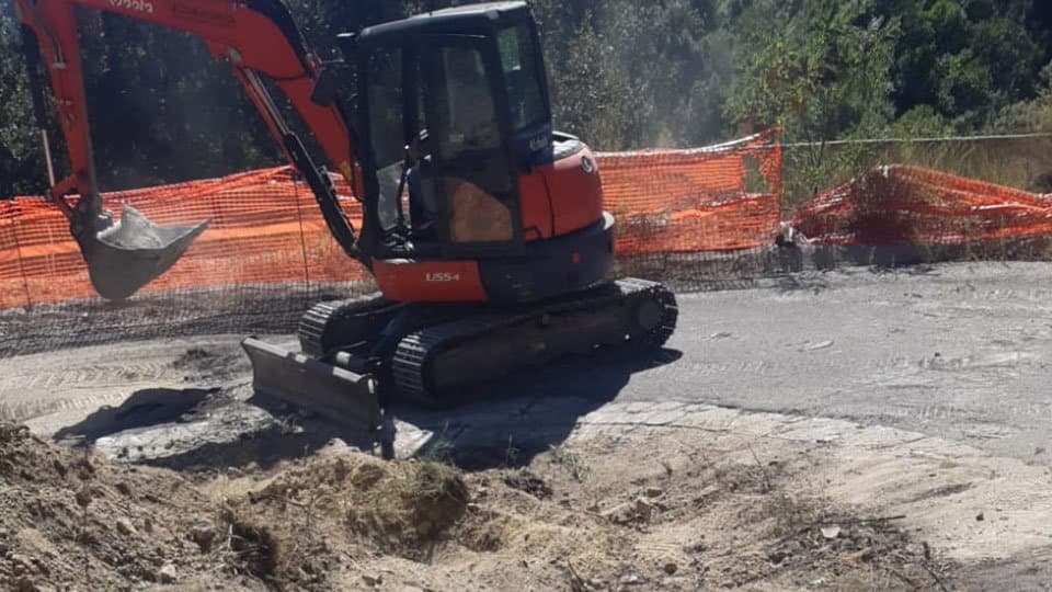 Partiti i lavori di riqualificazione sulla strada provinciale Piragineti-Patire