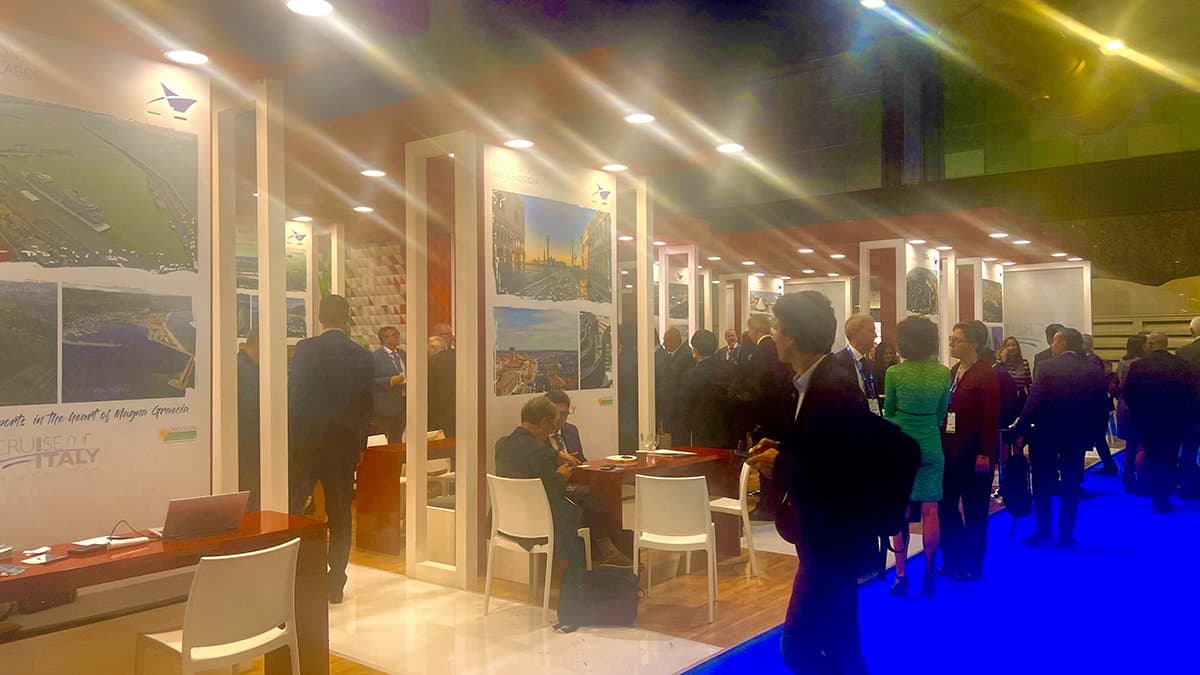 Anche il porto di Co-Ro presente alla più importante fiera del settore crocieristico