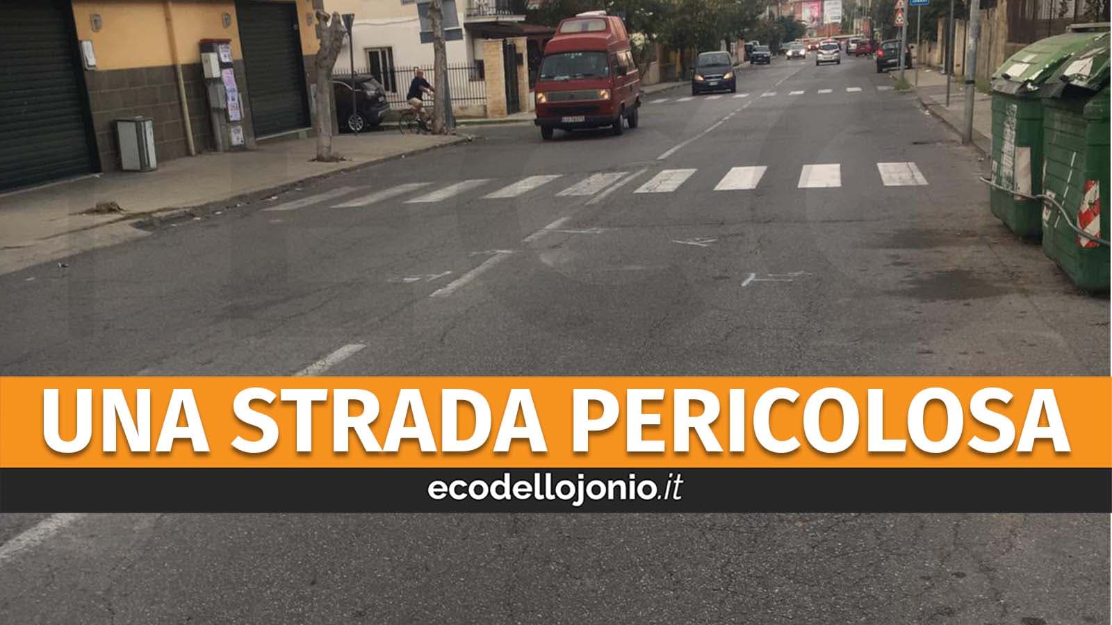 Una tangenziale in pieno centro abitato: Via Isabella De Rosis continua a creare paura e disagi