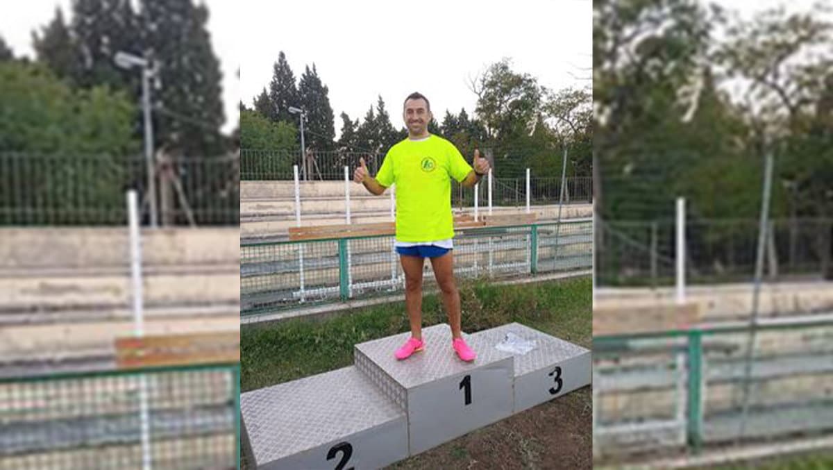 L'atleta rossanese Marco Federico si laurea in tempo record Campione Regionale distanza 400 metri