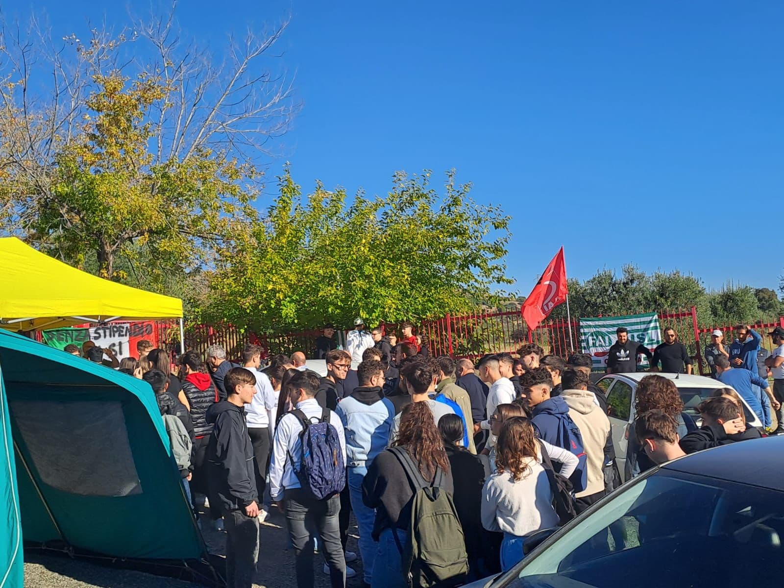 Solidarietà degli studenti trebisaccesi ai lavoratori del Consorzio di Bonifica