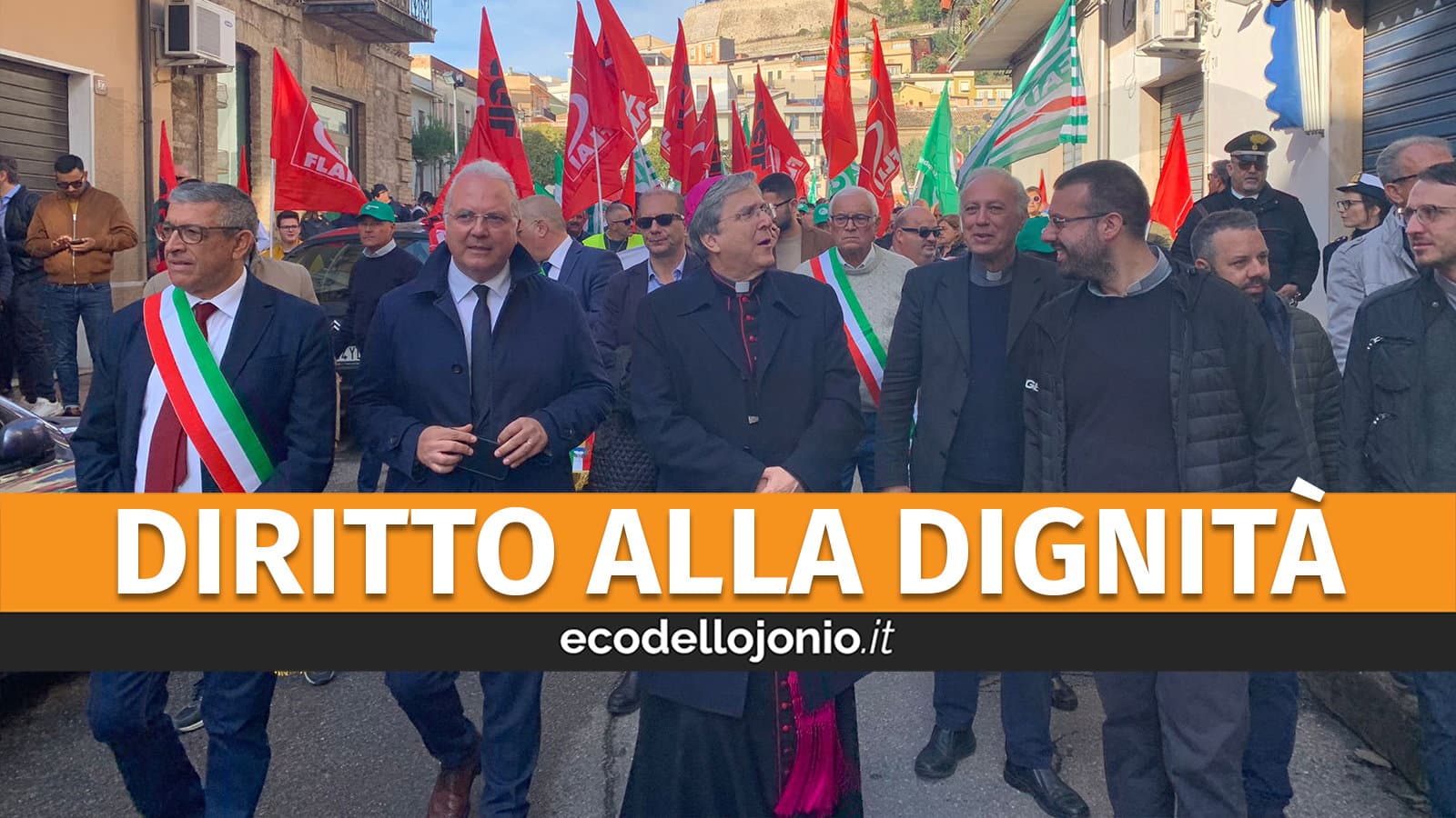 Tute verdi, è il giorno della protesta: «Chiediamo solo dignità e considerazione»