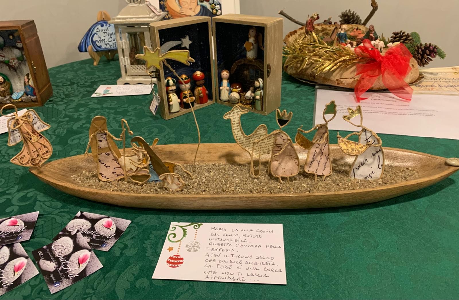 Trebisacce, a Carmela Delfino il premio per la edizione 26 della Mostra dei Presepi Fidapa