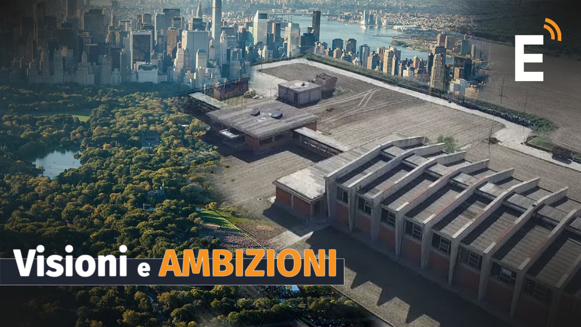 Stasi immagina l'area di Insiti... come Central Park a New York