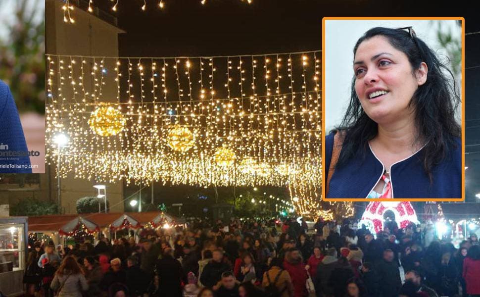 Luminarie natalizie (ancora) a gennaio? i dubbi della Olivo: «Chissà cosa c'è veramente dietro»