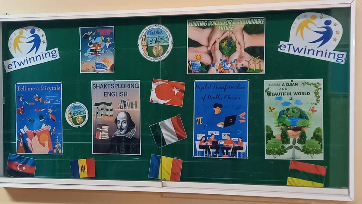 Interculturalità e condivisione, all’Itc “L. Palma” avviati ben sei progetti eTwinning