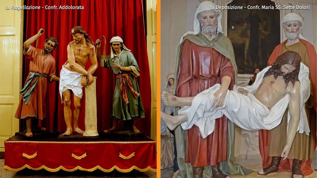 I complessi statuari di Co-Ro protagonisti del progetto religioso "Facies Passionis – I volti della passione"
