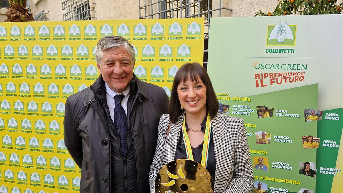 Anna Madeo di San Demetrio conquista il primo premio alla finale nazionale del premio Oscar Green