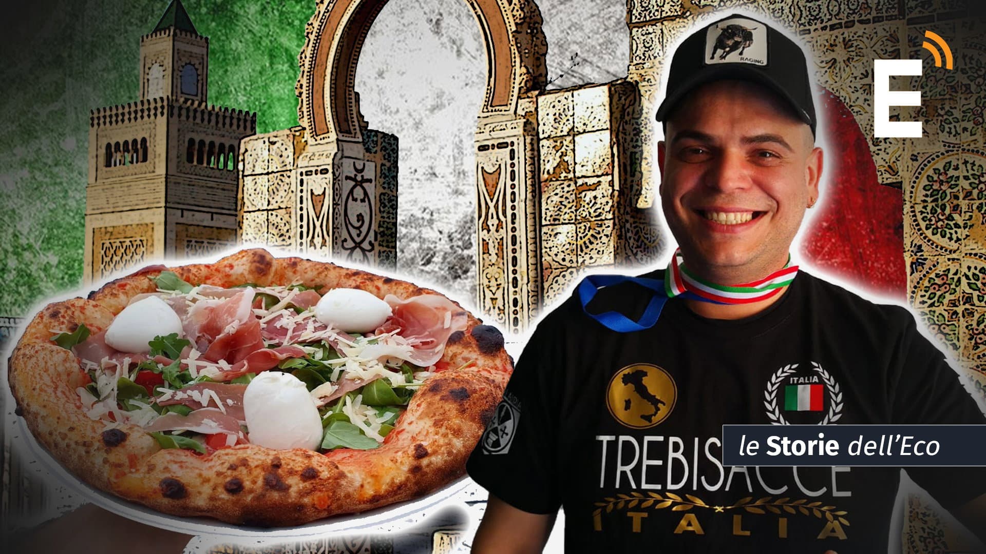 La pizza calabrese da Mille e una notte: Catapano vola al Festival tunisino della Pizza