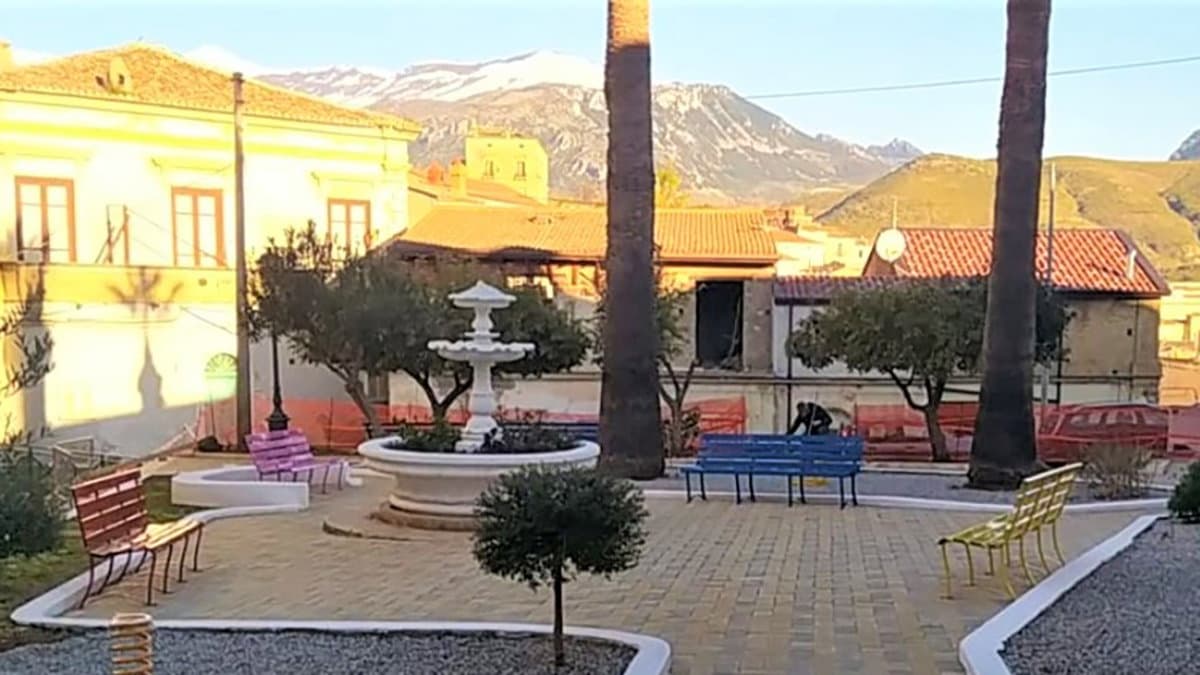 A Cassano verrà inaugurata la villetta San Domenico: Giochi nuovi per bimbi e panchine colorate