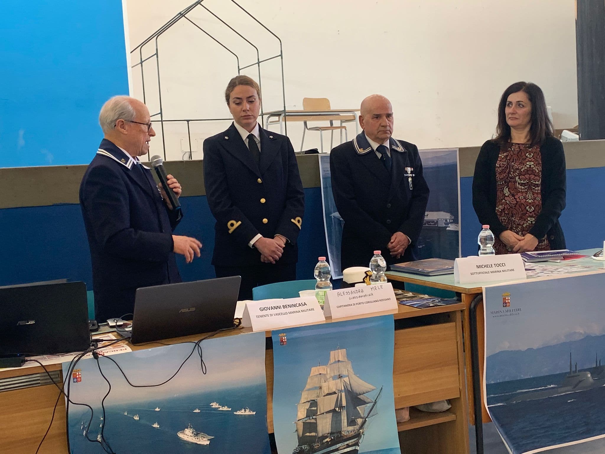Villapiana, gli studenti dell'istituto comprensivo "Pascoli" incontrano l'Anmi di Castrovillari