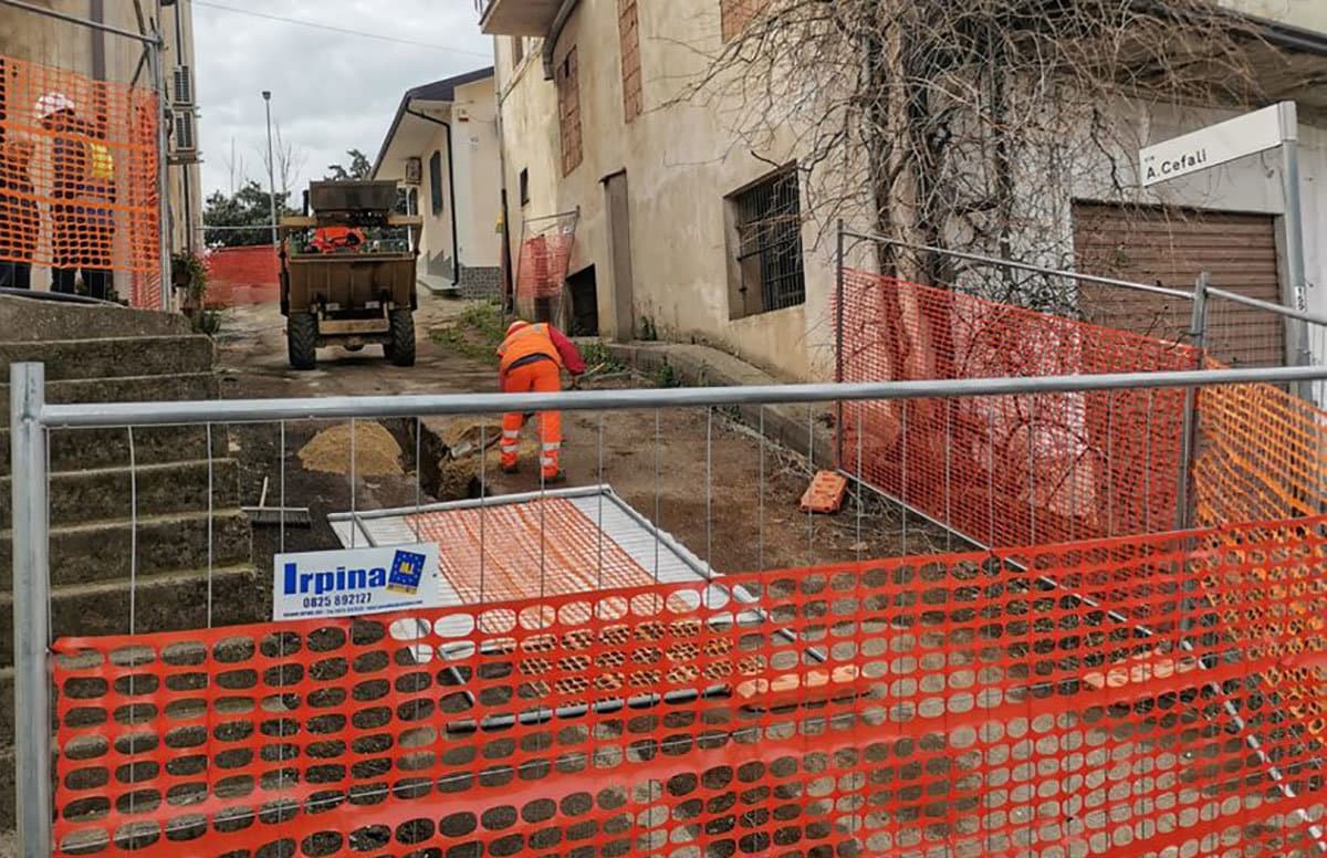 Co-Ro, procedono a pieno ritmo i lavori per la metanizzazione di Cantinella