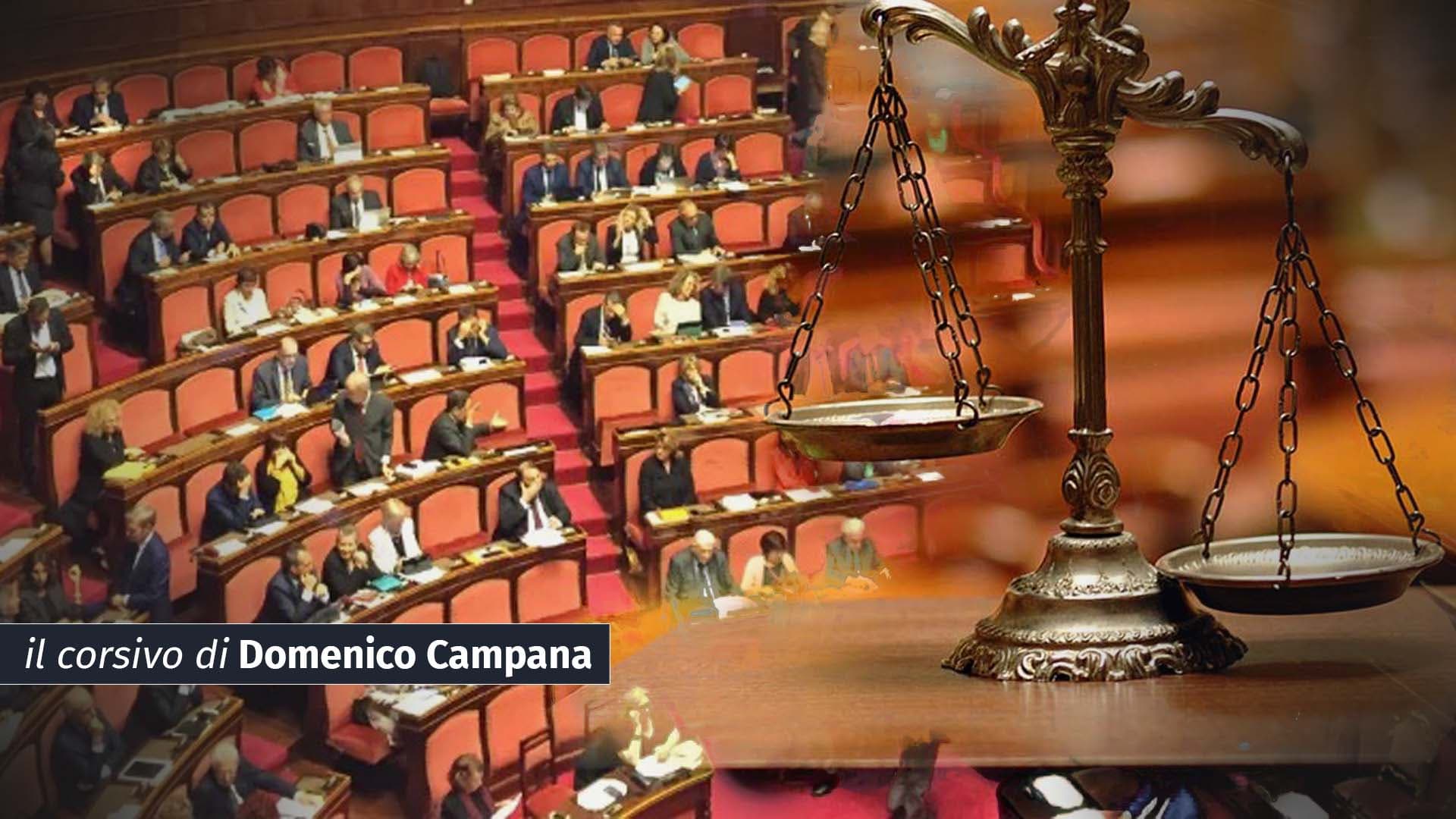 Caro senatore Rapani, per il nuovo tribunale ci vorrebbe una tua iniziativa legislativa