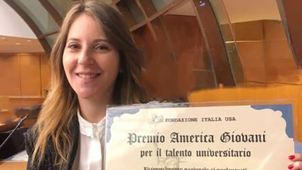 Un'altra eccellenza all'Aletti di Trebisacce: premiata Rosalba Giacobino