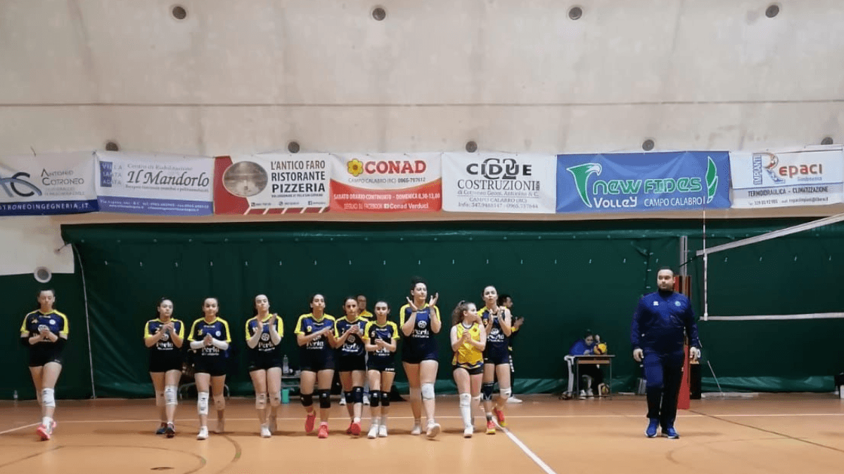 VOLLEY FEMMINILE - Perla di Calabria perde a Campo Calabro: è stata una gara da far tremare i polsi