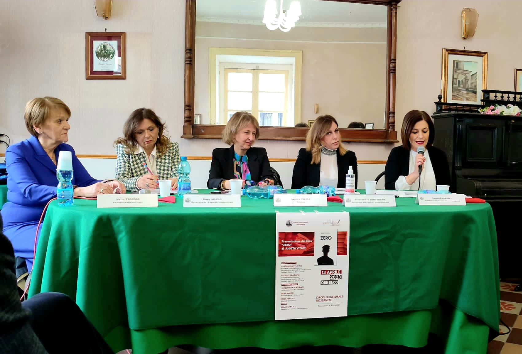 Il Circolo culturale rossanese presenta “Zero”, il libro di Annita Vitale