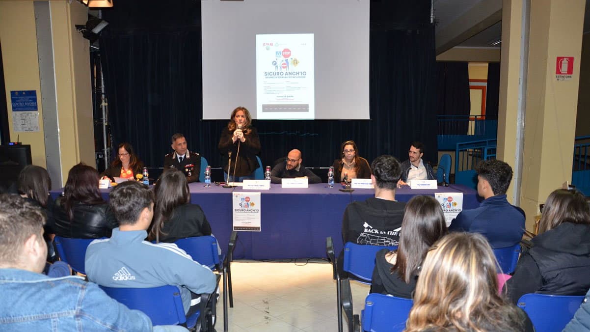 Co-Ro, all’Itc "Palma” un evento su sicurezza e inclusione dal titolo “Sicuro anch’io”