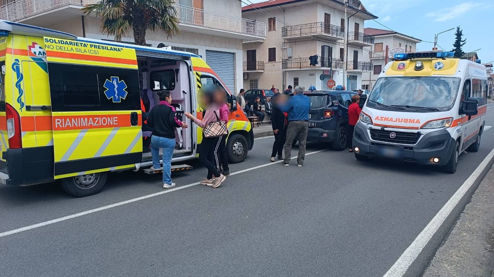 Anziano investito a Francavilla marittima: trasferito d'urgenza al "Giannettasio"