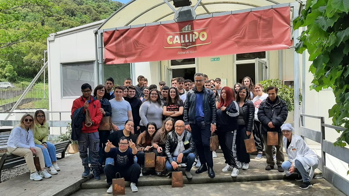 L'Istituto "Aletti" di Trebisacce ospite dell'azienda Callipo