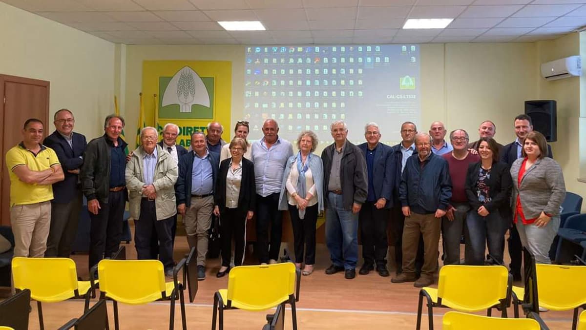Carlo Spizziri eletto presidente della Federpensionati Coldiretti Calabria di Cosenza