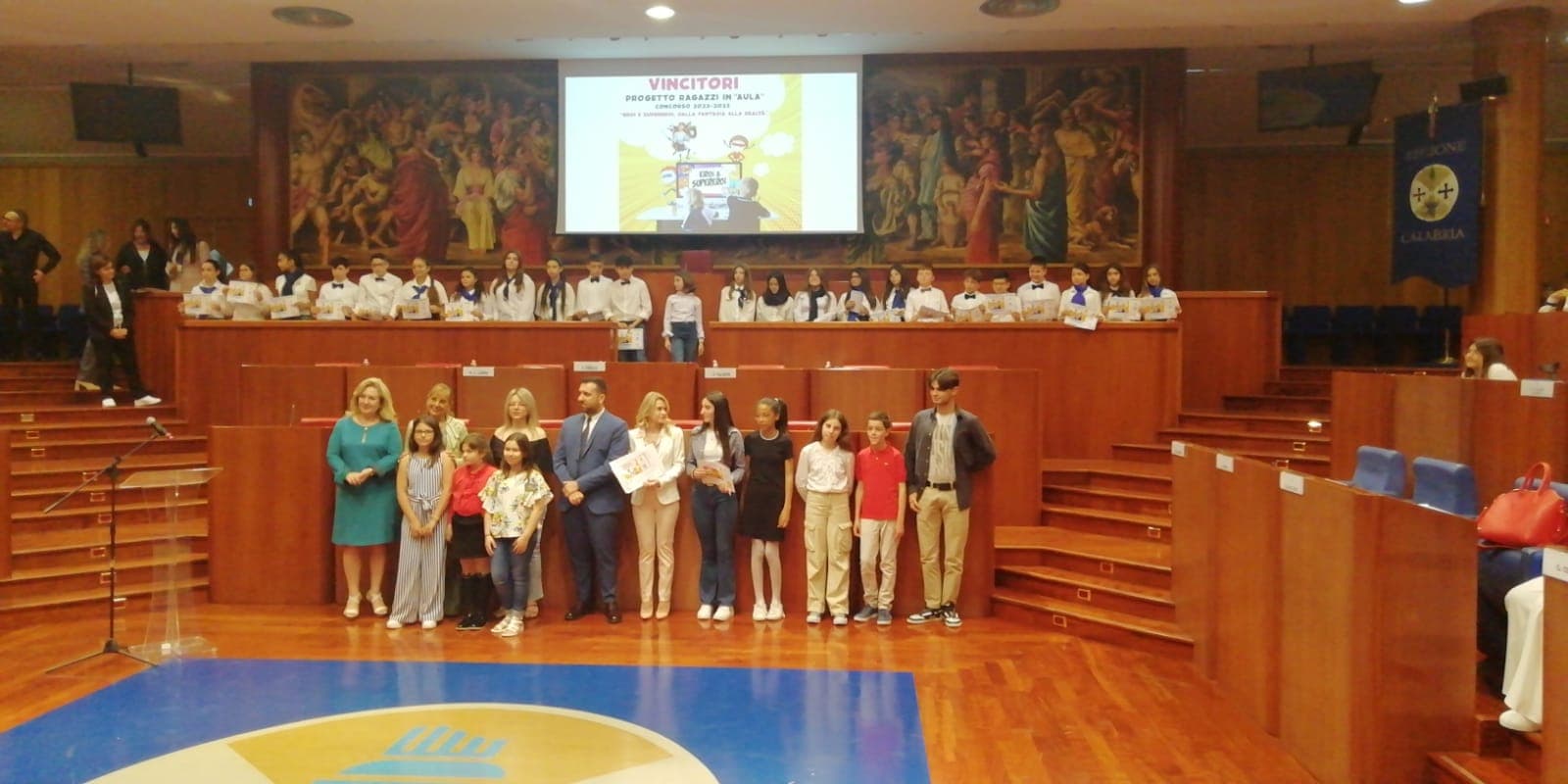 Studente dell'I.I.S. "Luigi Palma" premiato al concorso regionale "Eroi e Supereroi