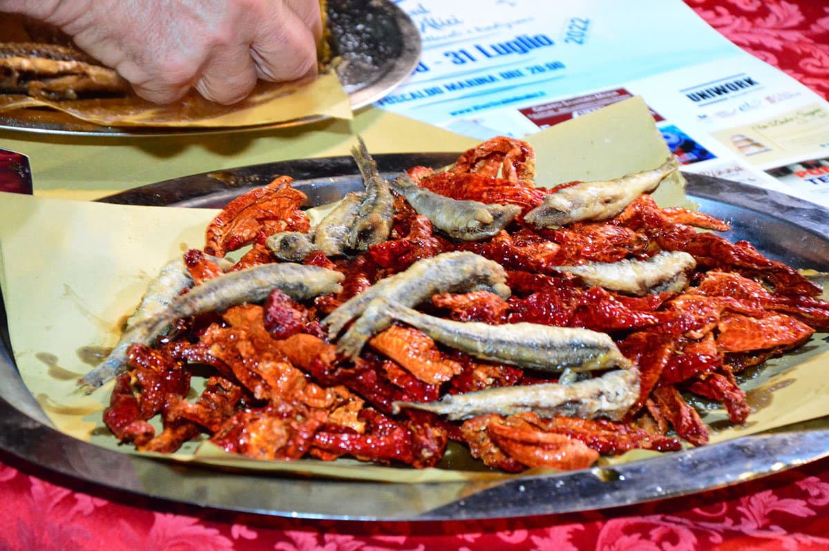 «Nei menù calabresi solo se nuota nei nostri mari». Niente è più emozionante del pesce povero per eccellenza: le alici