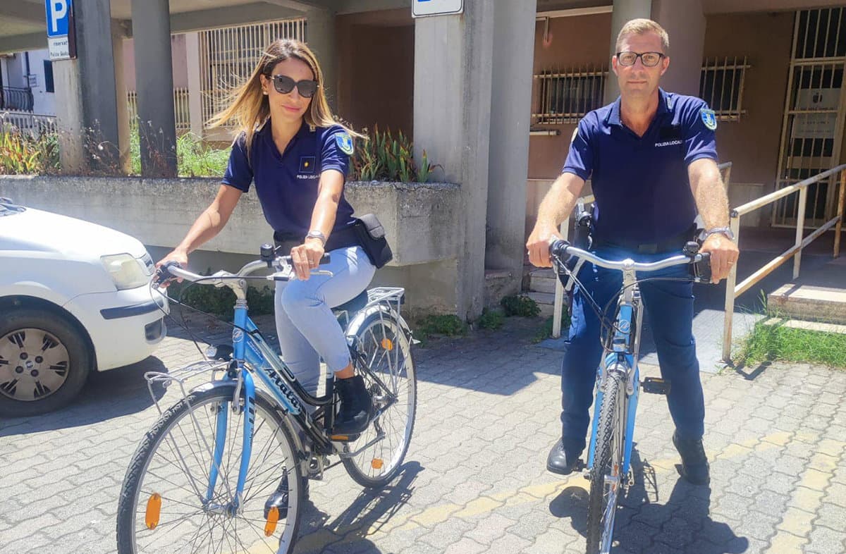 Ripristinate cinque biciclette ferme da sette anni a Cariati: saranno utilizzate dalla Polizia Municipale