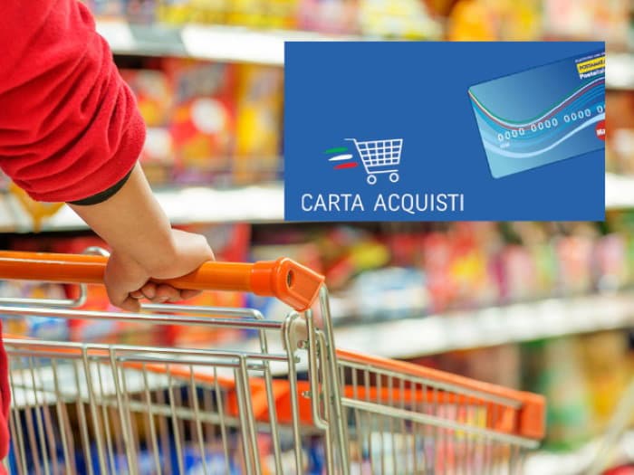Carta Solidale: entro il 15 settembre bisognerà effettuare il primo acquisto