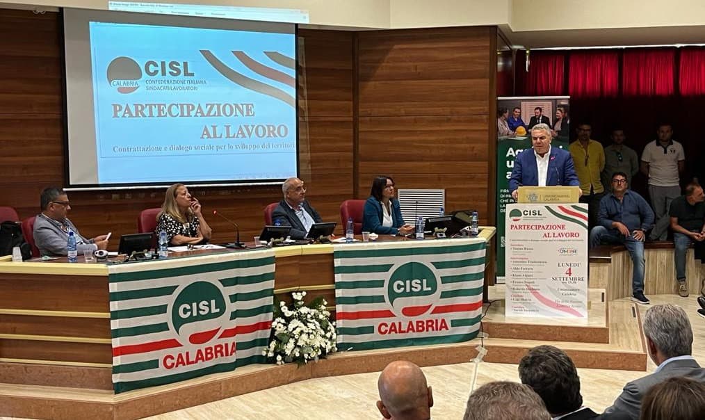 Cisl Calabria: «Contrattazione e dialogo sociale per lo sviluppo del territorio»