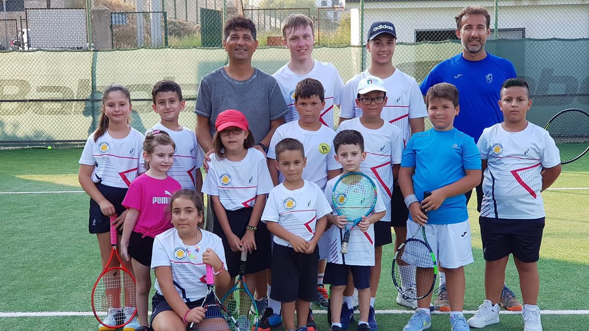 Grande successo per lo stage di tennis del maestro nazionale Andrea Nociti
