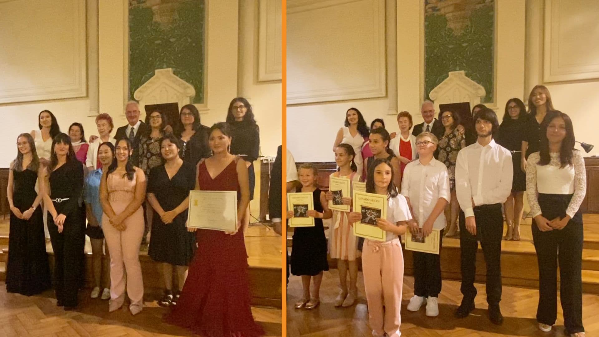 Gli allievi della Scuola di Musica "F. Cilea" tra i primi classificati all'International Prize Music in the World