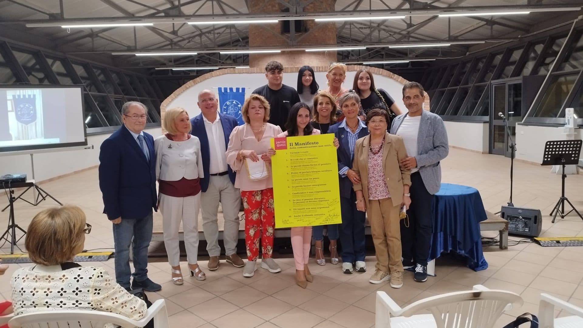 Trebisacce sottoscrive il manifesto contro la violenza verbale "Parole Ostili"