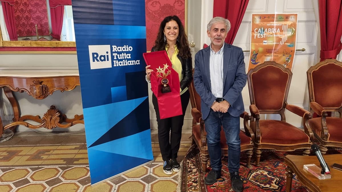 Aiello premiato al “Calabria Fest Tutta Italiana 2023”