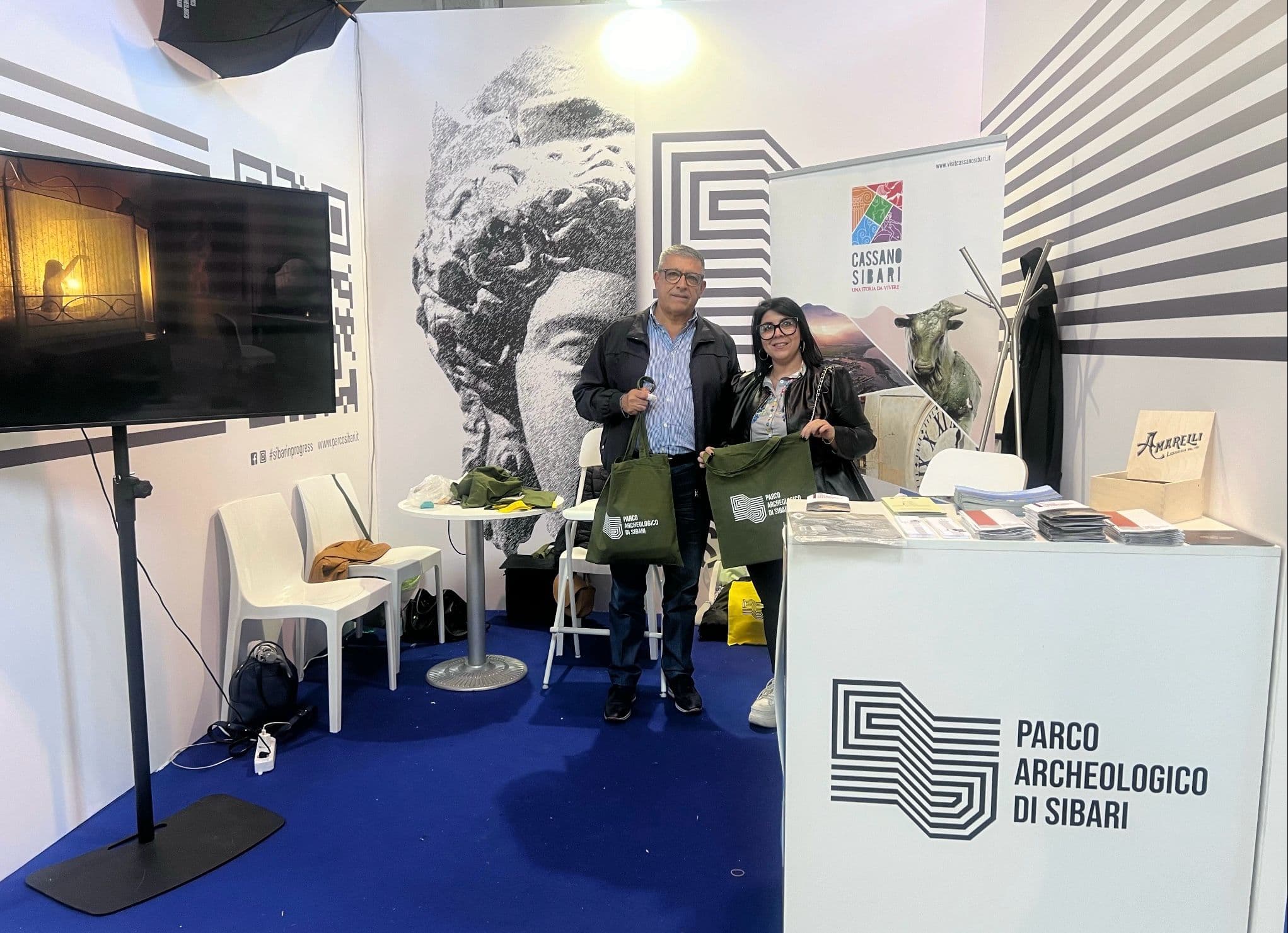 Anche Cassano alla Borsa del Turismo archeologico di Paestum. Papasso: «Esperienza entusiasmante»