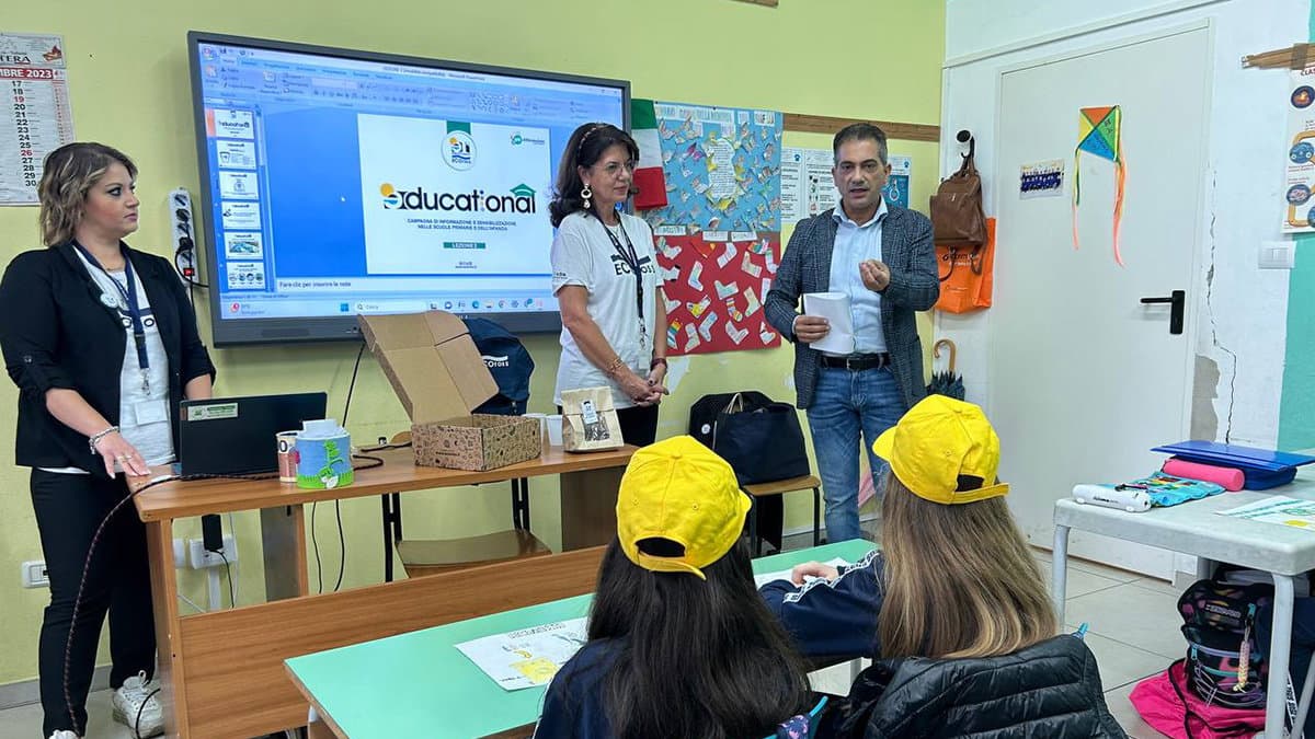 Ecoross Educational fa tappa a Trebisacce, i valori ambientali fuori e dentro le scuole