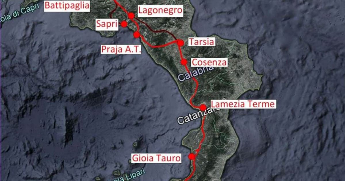 Il sindaco di Tarsia Ameruso difende l'alta velocità Praia-Tarsia