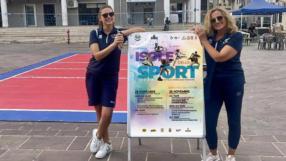 “Isole dello sport”, Volley in Tour torna in piazza per la Co-ro Half Marathon