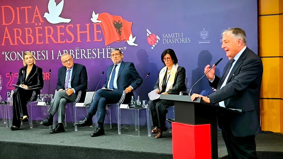 San Demetrio Corone protagonista a Tirana dell'evento "Dita e Arbëreshëve"